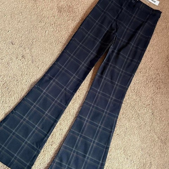 NWT Plaid Garage flare trousers - Picture 5 of 6
